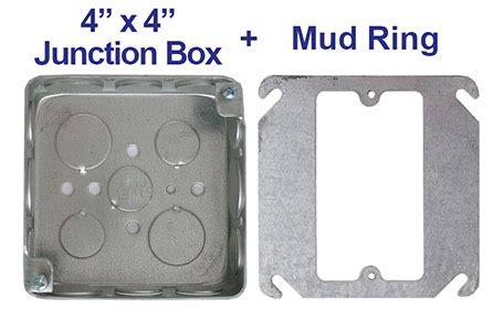 4x4 steel junction box|shallow 4x4 electrical box.